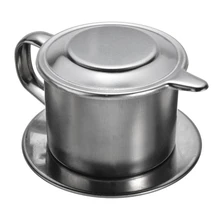 Капельный фильтр для кофе из нержавеющей стали, портативная кофеварка, Заварочная кружка, чашка для офиса, дома, офиса, путешествий, кофе, сетчатые инструменты