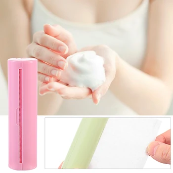 

Portable Mini Hand Washing Soap Paper Travel Outdoor Disposable Soap Paper Travel Supplies Soap Tablets