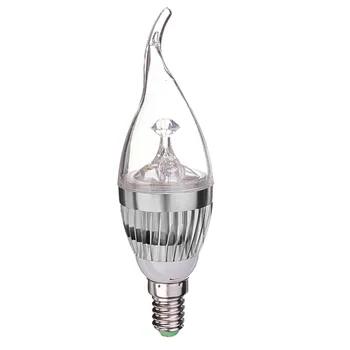 

E14 3W Dimmable 300-330LM LED Chandelier Candle Light Bulb 220V Incandescent Bulbs