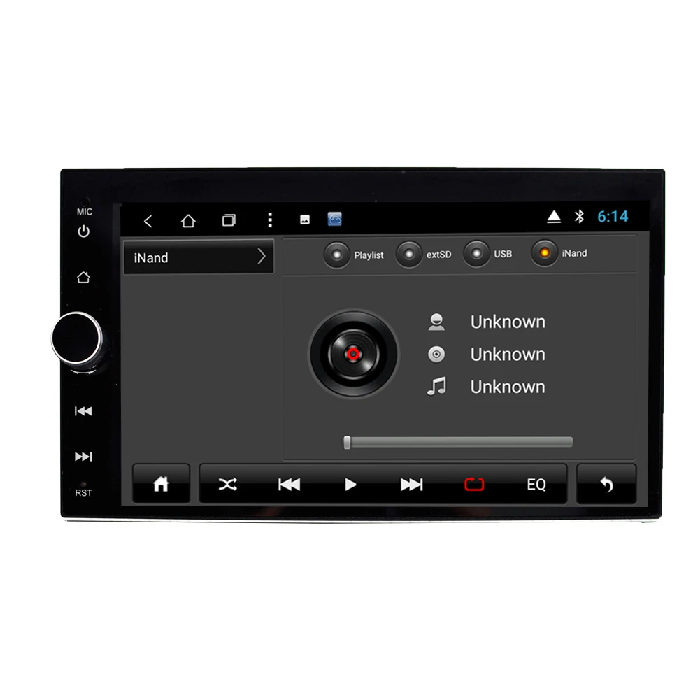 NaviTopia 1024*600 7 дюймов 8 ядро Оперативная память 2G Встроенная память 32G Android 8,1 автомобиль радио плеер для универсального с gps навигации