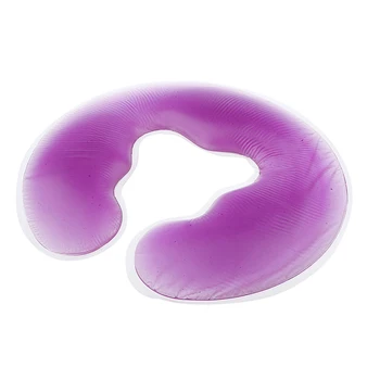 

Soft Silicone Massager Face Rest U Shape Pillow SPA Salon Body Relax Cushion Cradle Pad for Neck Head Spa Slon Use