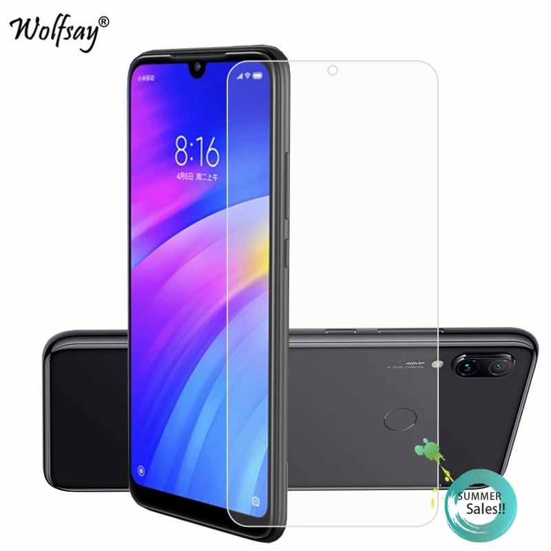 

For Xiaomi Redmi 7 Glass For Xiaomi Redmi 6 8 6A 7A 8A Note 8T Pro Screen Protector Tempered Glass Phone Film For Xiaomi Redmi 7