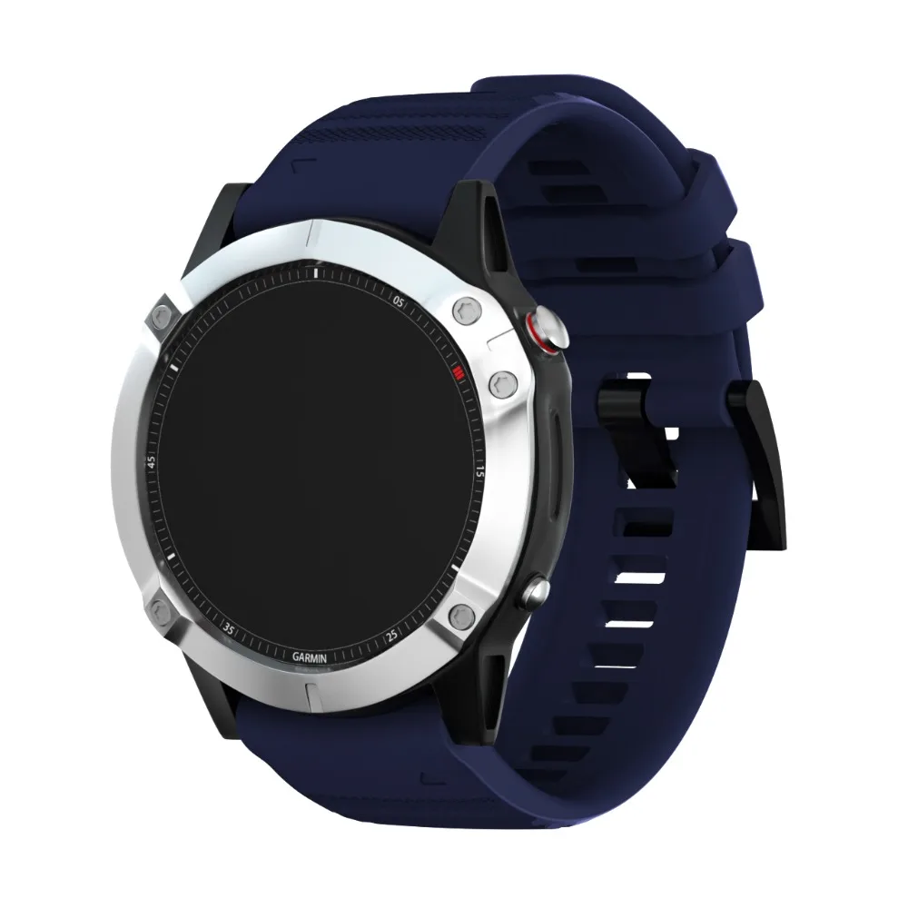 Силиконовый ремешок для часов Garmin Fenix 6/6Pro/5 Plus/Approach S60 Смарт-часы 22 мм быстросъемный ремешок для Forerunner 935 945