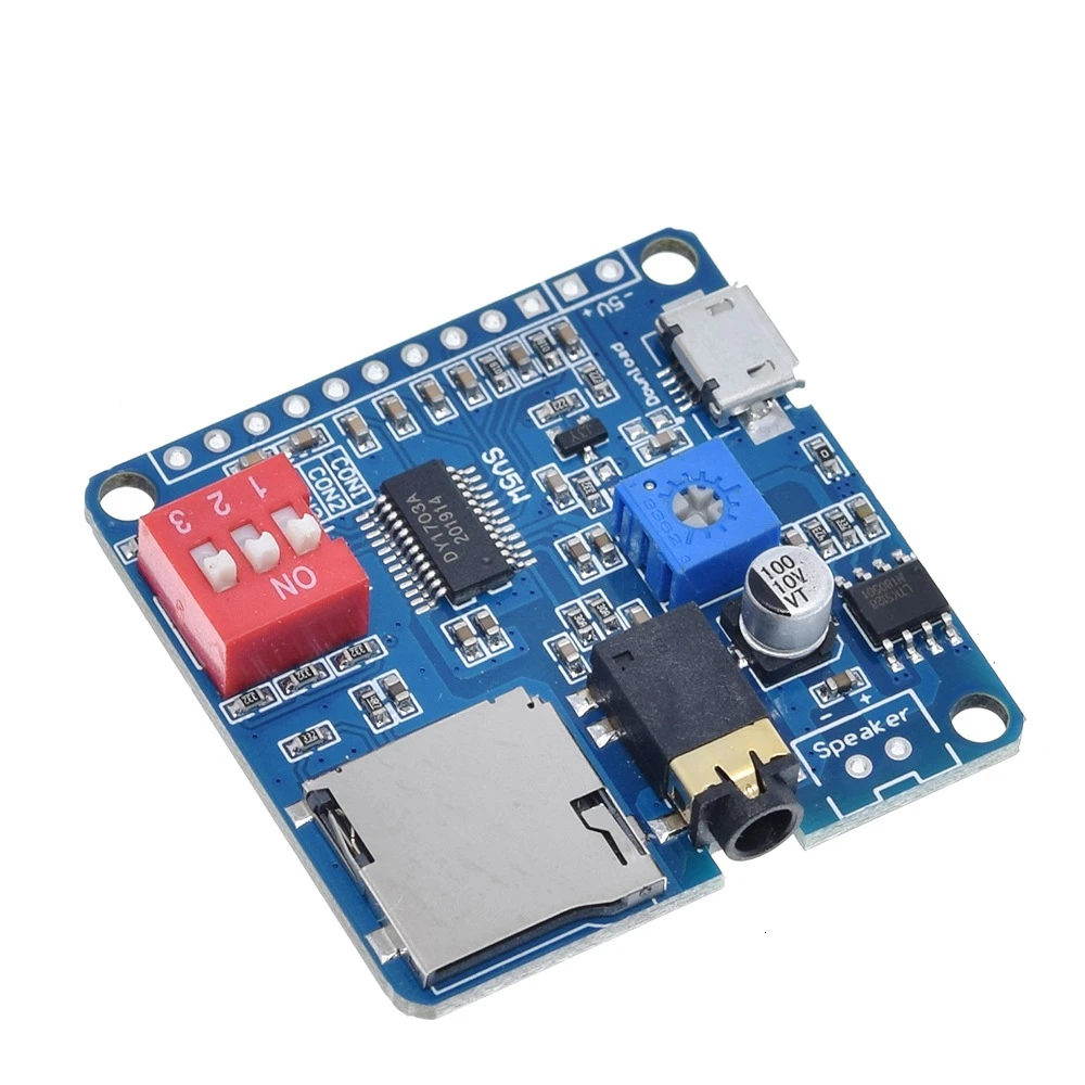 【KAMDSS015】For Arduino 5W Voice Playback Amplifier Module MP3 Music ...