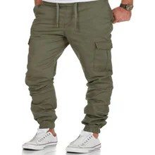 Осенне-зимние Брендовые мужские рабочие брюки с несколькими карманами, мужские Модные Тканые повседневные штаны, спортивные штаны, штаны, 2109 новые мужские р