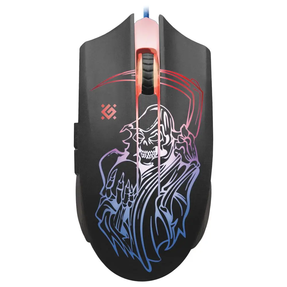 Компьютерная мышь Defender Ghost GM-190L оптика,6кнопок,800-3200dpi