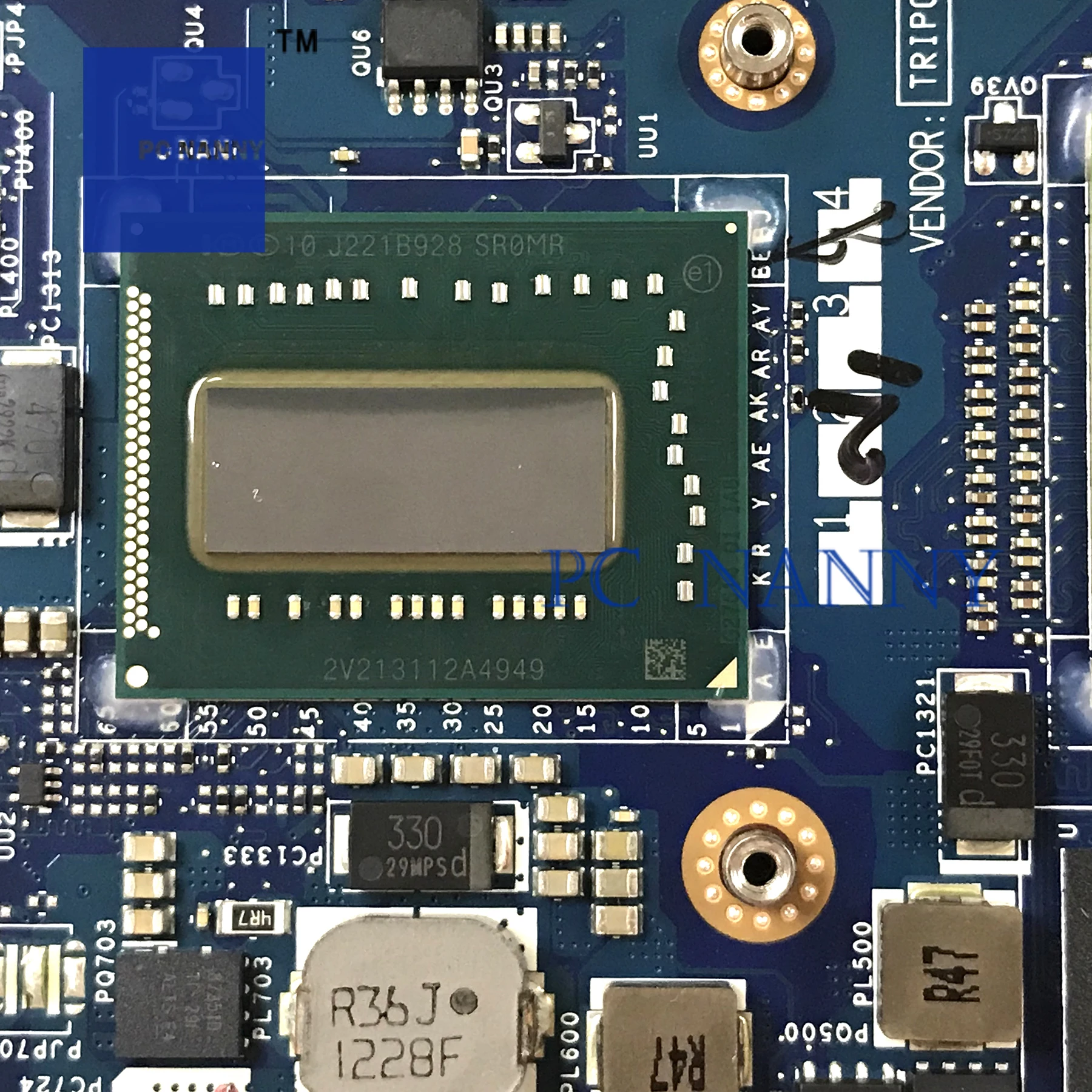 Very best  PCNANNY FOR Dell XPS 15 L521X Laptop Motherboard 096MP0 96MP0 LA-7851P I7-3612QM CPU GT640M 2GB tes