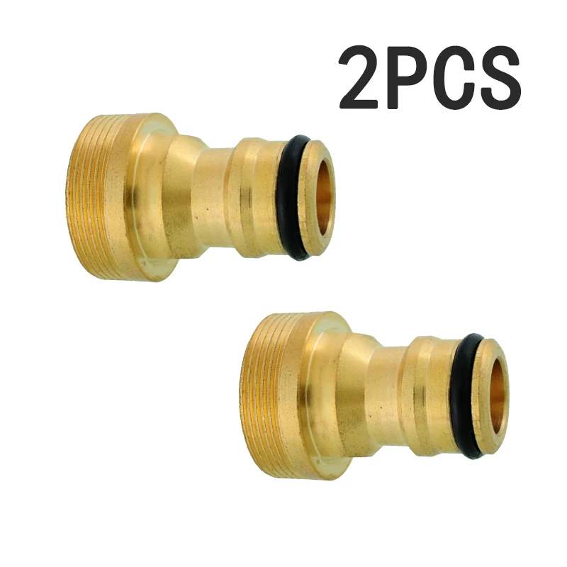 

Water Pipe Brass Threaded Faucet Garden Hose Connector Tube Tap Adaptor Fitting Brass Tap Adaptor