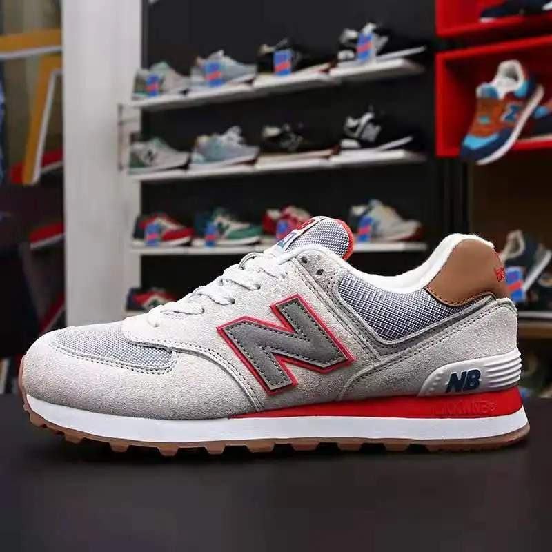 

New balance 574 authorized company authentic men's and women's shoes, 2019 new running shoes