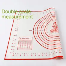 Силиконовый антипригарный коврик для замеса раскатки теста коврик для выпечки с накипью формы для выпечки