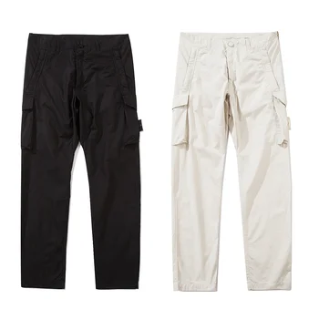 

2020ss Compass Logo Badge Ghost Collection Pockets Women Men Jogger Pants Trousers Men Casual Pants Sweatpants