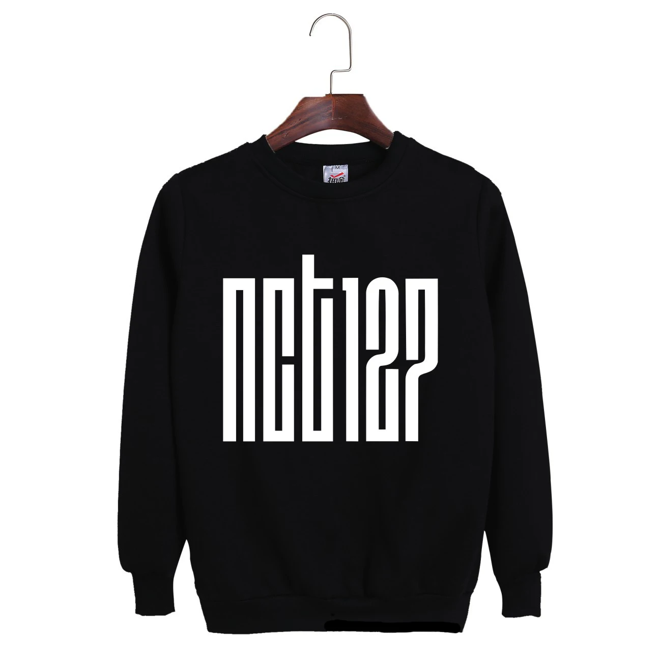 black10 KPOP NCT 127 альбом пожарная машина Марка JaeHyun с тем же свитером мужские и женские свободные повседневные дропшиппинг - Цвет: black10