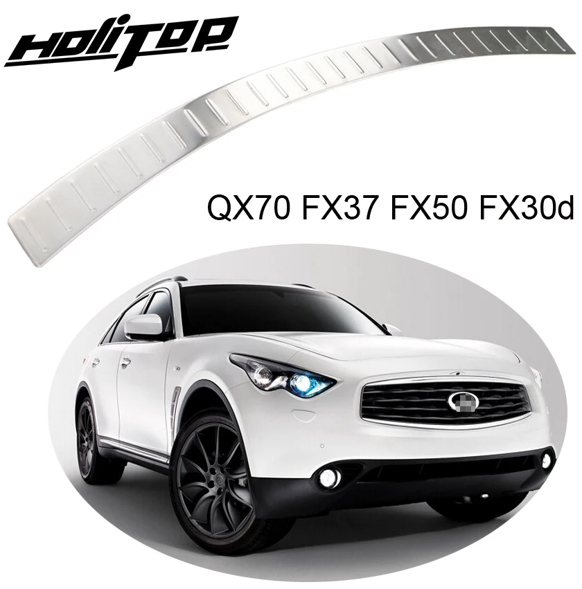 Для Infiniti QX FX FX35 FX37 FX50 QX70 FX50d 2009 2020 защита заднего бампера порог/Накладка на