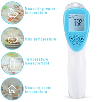 

Handheld Infrared Thermometer Temperature Meter Non-contact Forehead Measuring Adult Baby DNJ998