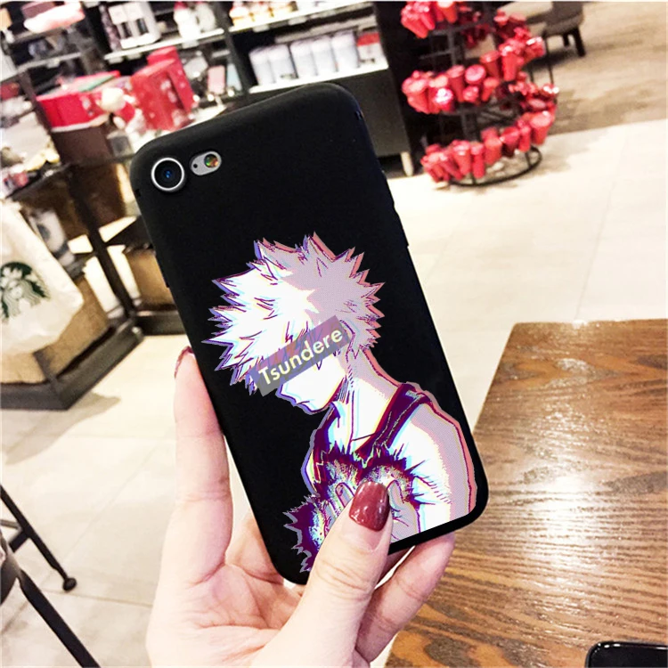 HSR-24074 Аниме Мой герой Boku no Hero Academy в розовом мягком карамельных чехлах для телефона huawei p30 pro p30 lite p20 pro p10 mate 20 p10 lite h8x - Цвет: HSR-24074