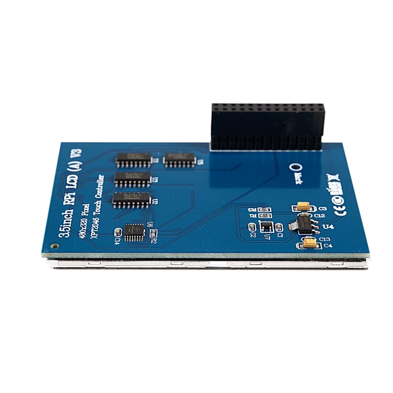 ABHU-для Raspberry Pi 3,5 дюймов 320x480 RGB пикселей HD ЖК-дисплей контактный экран с ручкой для Raspberry Pi 2 3 Модель B RPI Pi2 Pi