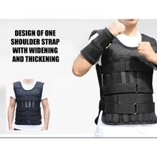 Adjustable Weighted Vest Ultra Thin Breathable Workout Exercise Carrier Vest for Training Fitness Weight-bearing Equipment