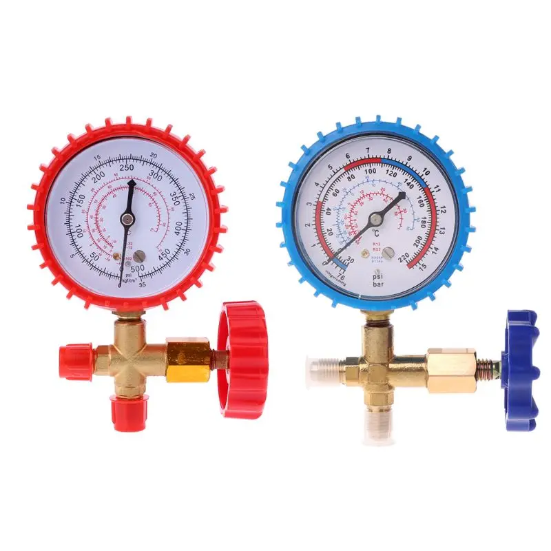 220PSI 500PSI кондиционер хладагент перезарядка манометр B0KB