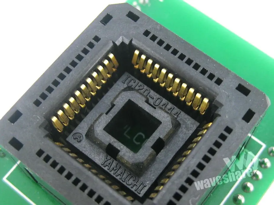 1,27 мм Шаг PLCC44 К DIP44 Yamaichi IC программирующий переходник для PLCC44 пакет чип/MCU
