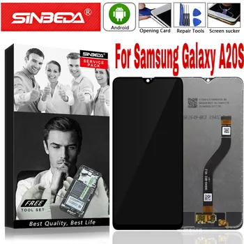 

6.5 Inches 100% Test Super AMOLED For Samsung Galaxy A20s LCD Display Touch Screen Digitizer With Frame Assembly High Quality