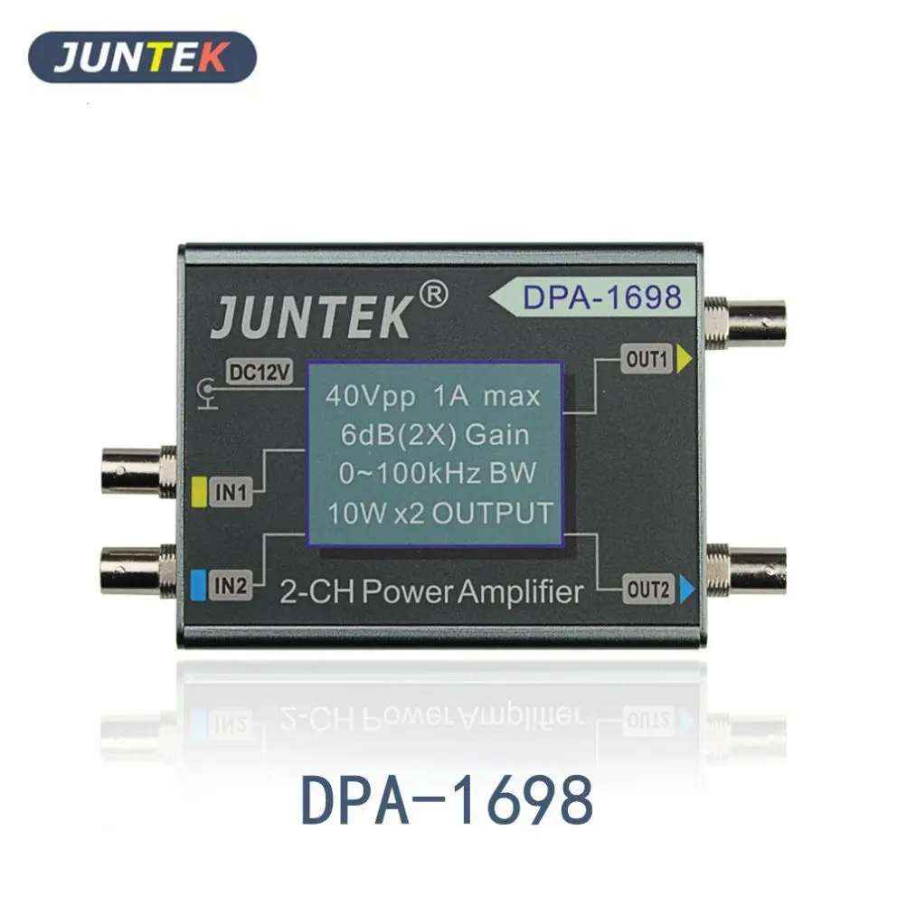 

DPA1698 maximum 40Vpp 1A 0-100KHz function signal power amplifier sine wave square wave triangle wave signal