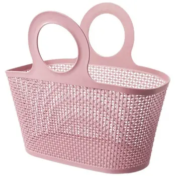 

1Pcs Plastic Bathroom Shower Caddy Dorm,Bathroom Caddy with Handle for Bathroom, College Dorm Room