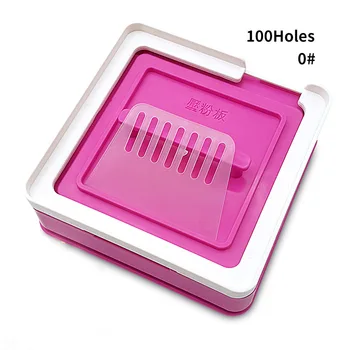 

0 # 200 Hole ABS Capsule Machine Capsule FIlling Tool Manual Capsule FIlling Machine 6 Piece Set