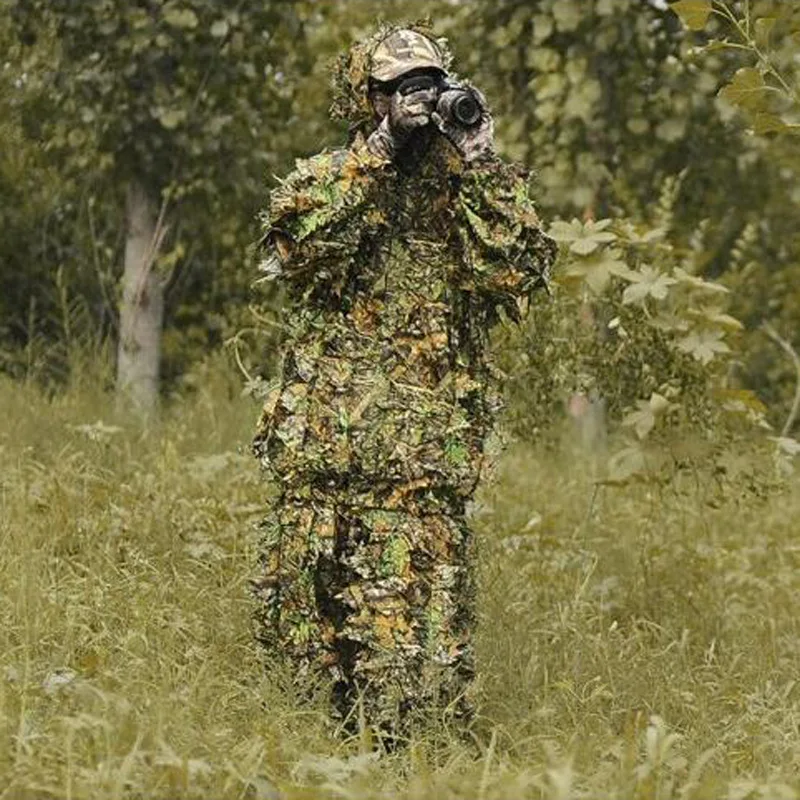 

Oversized 3D camouflage bionic leaf cloak camouflage auspicious clothing camouflage clothing bird watching hunting clothing