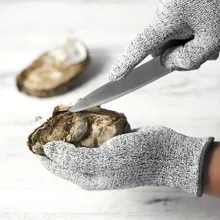 Перчатки с защитой от порезов, устойчивые к ногам, Проволочная металлическая сетка из нержавеющей стали, кухонные перчатки с защитой от порезов