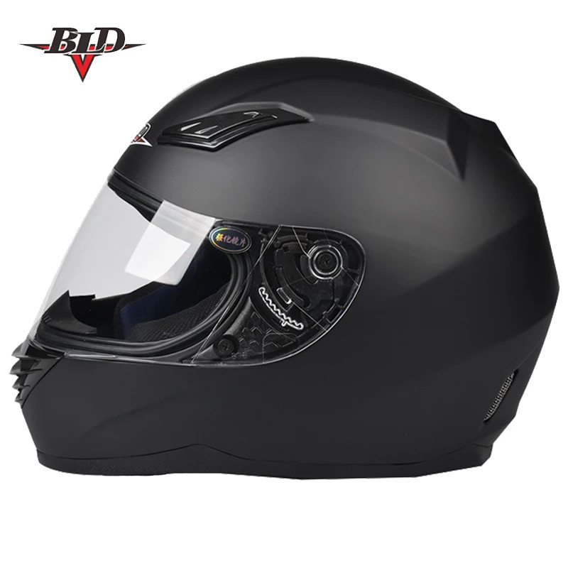 Мотоциклетный шлем, полностью закрывающий лицо гоночный Классический воротник шлемы Motocicleta головные уборы Каско Capacete - Цвет: 2
