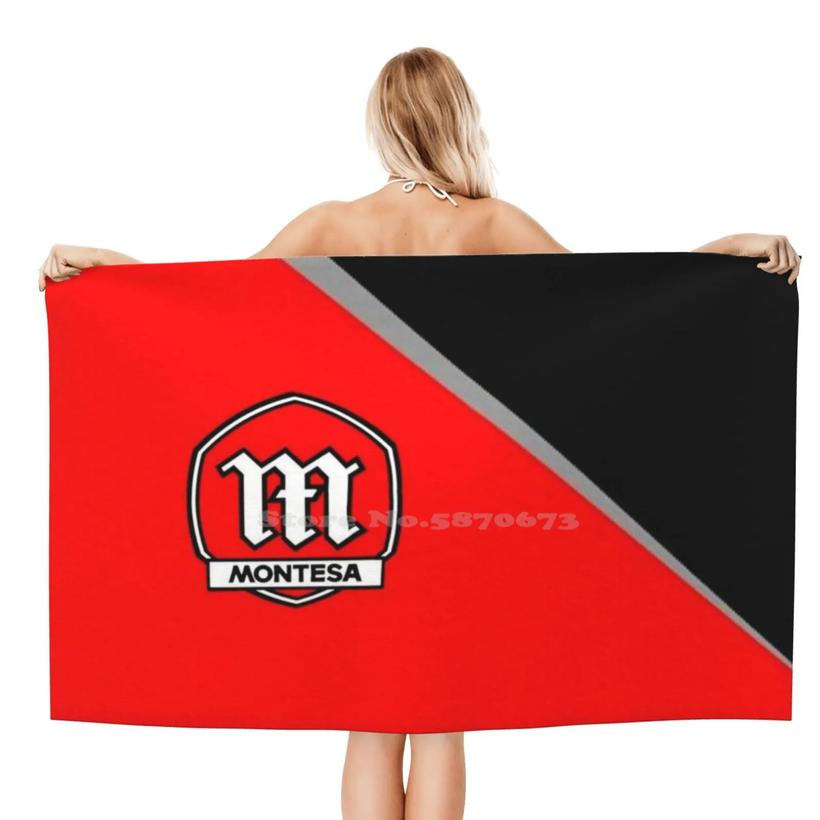 Мягкое Полотенце монтесса, высокое качество, спортивное пляжное полотенце, горные гонки, эндуро, кросс-скутер, Мотоспорт, мотоцикл