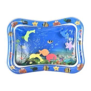 

2020 New Arrival Designs Baby Kids Water Play Mat Inflatable Infant Tummy Time Playmat Toddler For Baby Fun Activity Play Center