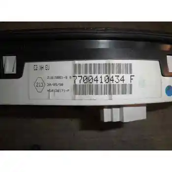 

7700410434F Box Instruments Renault Clio I Phase I + ii (b/c57) 1.4 Baccara