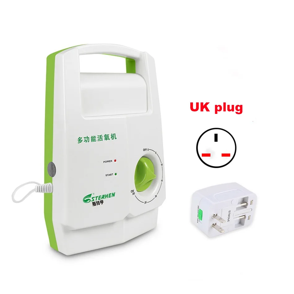 UK plug Стерилизатор озона для овощей, стерилизатор озона, дезинфектор, очиститель воздуха, выход озона 400 мг/ч - Цвет: UK plug