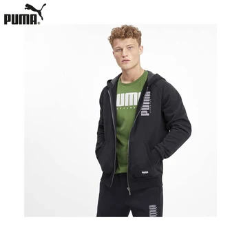 

Men's sweatshirt Puma, Athletics Hooded Full Zip 58015101