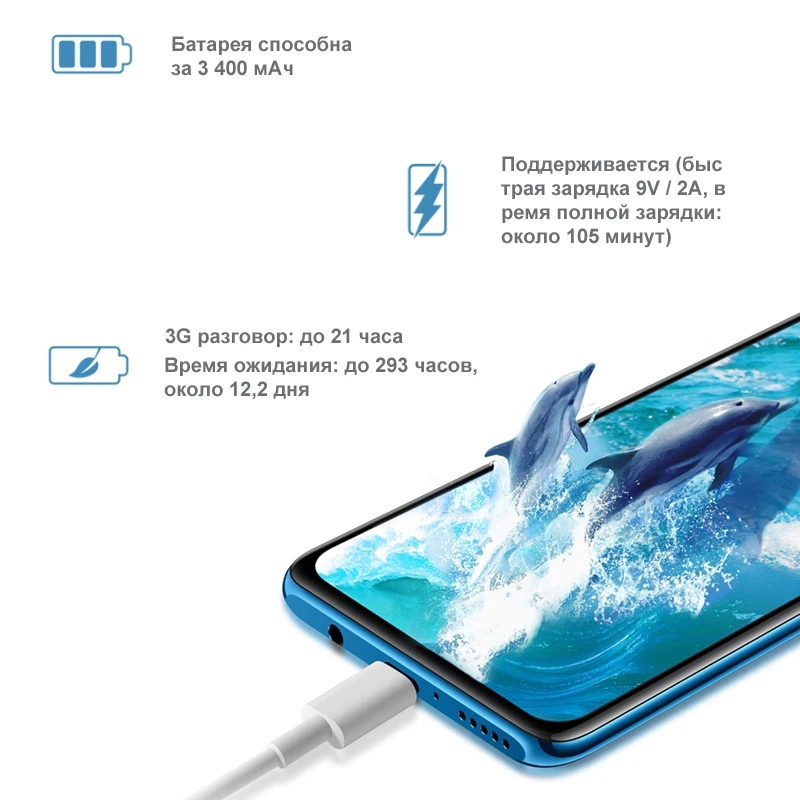 Huawei P30 Lite глобальная версия MAR-LX1 4/6 ГБ 128 мобильный телефон с двумя sim-картами Kirin 710 Octa Core 6,15 дюйма Android с функцией отпечатка пальца ID