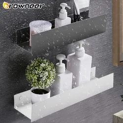 Estante de cocina organizador de montaje en pared para ducha, inodoro, champú, jabón, cosméticos, espacio de aluminio, soporte de almacenamiento para Baño