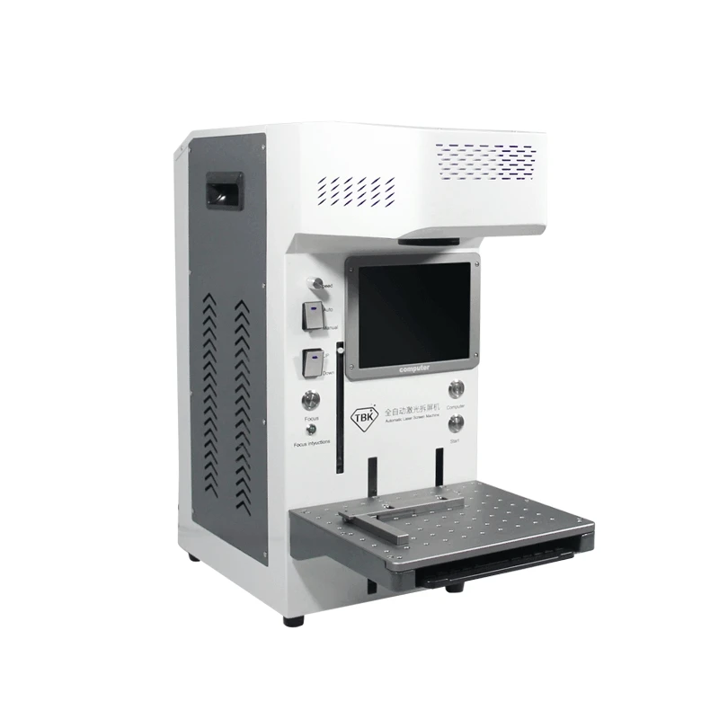  LY 958A 20W Fiber Laser Marking Engraving Machine 220V CNC Laser Engraver Built-in Computer