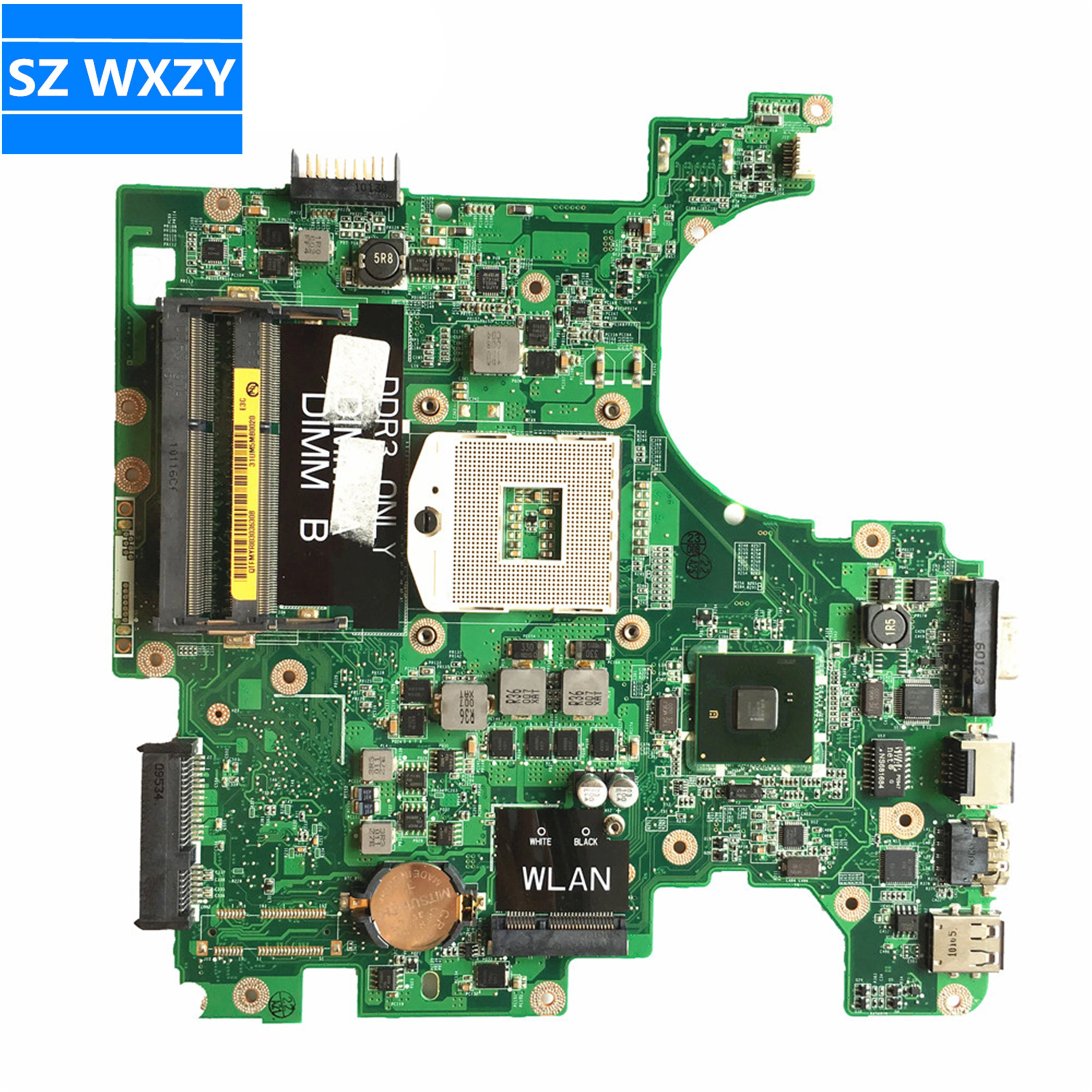 High Quality Laptop Motherboard For DELL 1764 DAUM3BMB6E0 0YWY70 YWY70 DDR3 HM55 Mainboard 100% Tested Fast Ship