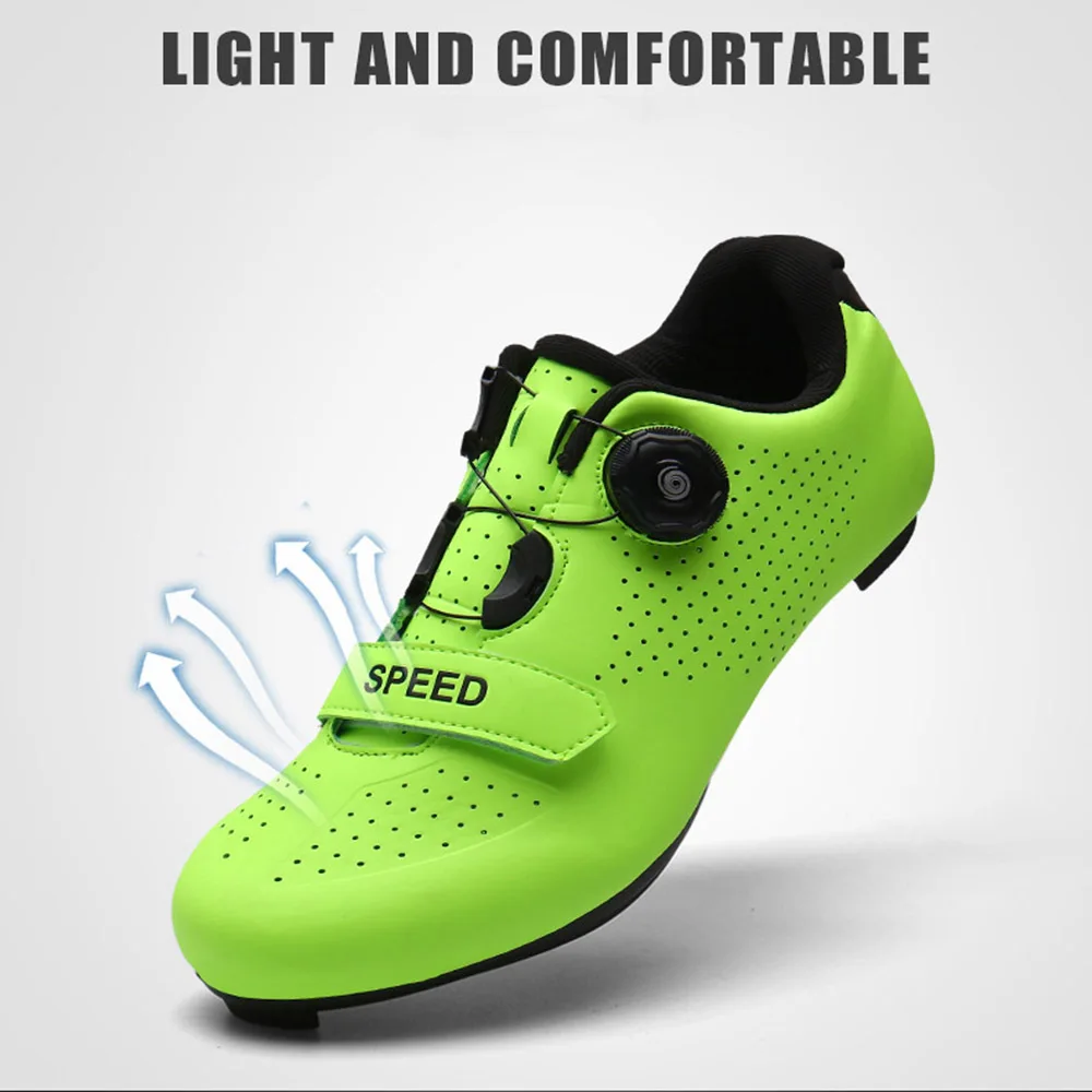 Cycling Footwear Shoes Men Professional MTB Speed Road Bicycle Shoe