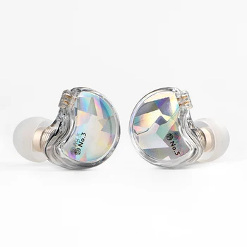 

TFZ NO.3 Third Generation Unit HiFi In Ear Monitor Earphone Dynamic Driver IEM with 2pin Detachable Cable AIR KING X1 MY LOVE