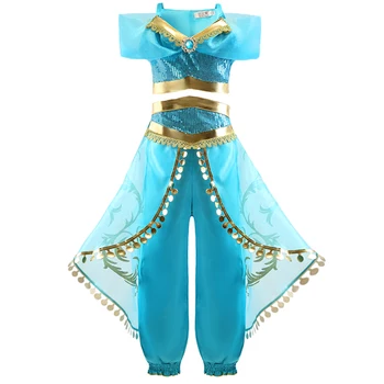 

Girls Halloween Belly Dance Cosplay Costumes Good Quality Girls Christmas Princess Dress Clothes Clothing