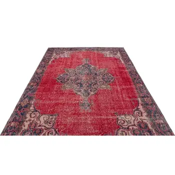

Handmade Natural Vintage Turkish Area Rug 201x306 Cm-6'7''X10'0''