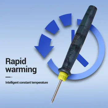 

Portable Soldering Iron Pen Mini Electric Tip Button Switch Soldering Station Welding Equipment Tools