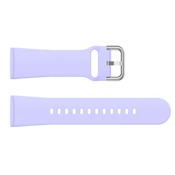 Premium Silicone Smart Watch Band - Compatible with Select Fitbit Models (Light Purple)