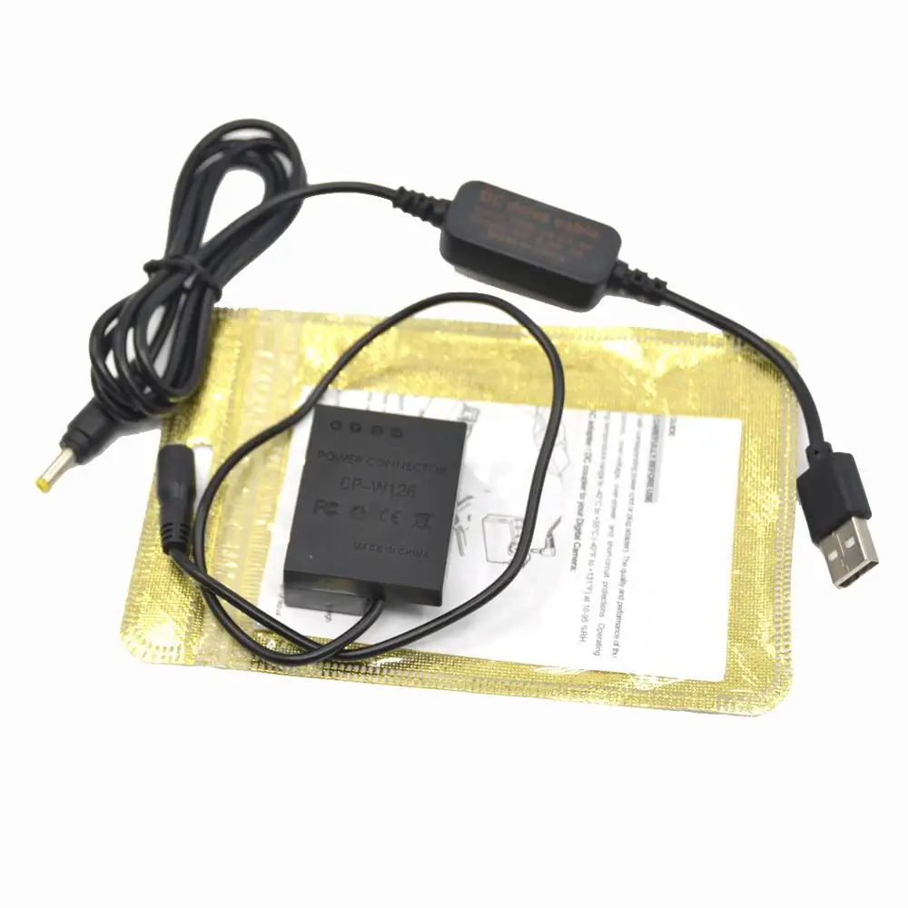 USB зарядное устройство Power bank кабель для зарядки камер Fujifilm HS33 HS30 HS50 с фиксацией