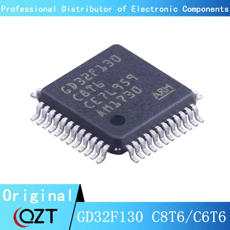 10pcs/lot GD32F130 QFP GD32F130C8 GD32F130C8T6 QFP-48 GD32F130C6 GD32F130C6T6 LQFP-48 Microcontroller chip New spot 10piece 100% new gd32f130c6t6 gd32f130c8t6 gd32f130 c6t6 gd32f130 c8t6 qfp 48 chipset