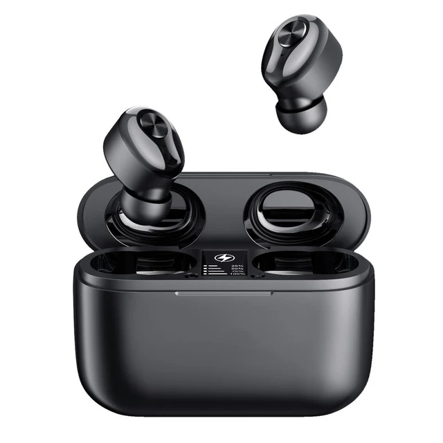 Auriculares In-ear Inalámbricos Lenovo Ht18 Negro Bluetooth*