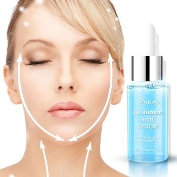 

Hyaluronic Acid Face Serum Moisturizing Shrink Pores Repair Face Cream Anti-Aging Whitening Firming Essence Skin 15ml NEW TSLM1