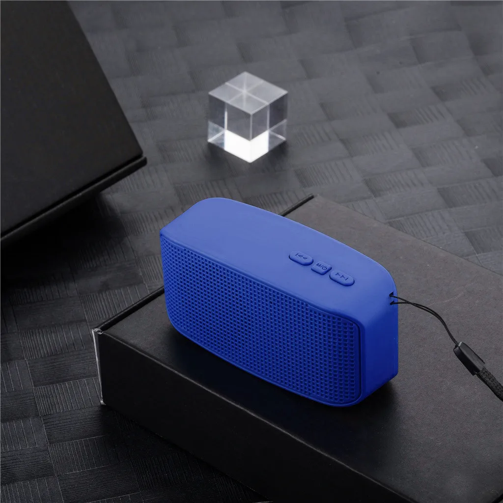 Портативная беспроводная bluetooth колонка EPULA Hi Fi стереозвуковая панель TF сабвуфер s